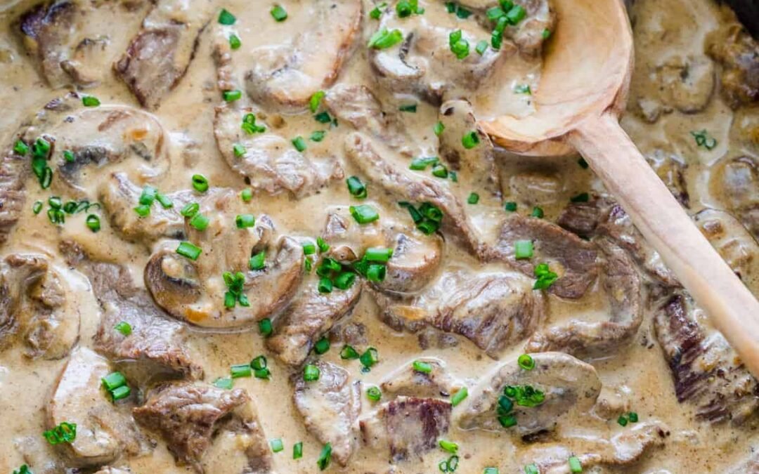 Beef Stroganoff